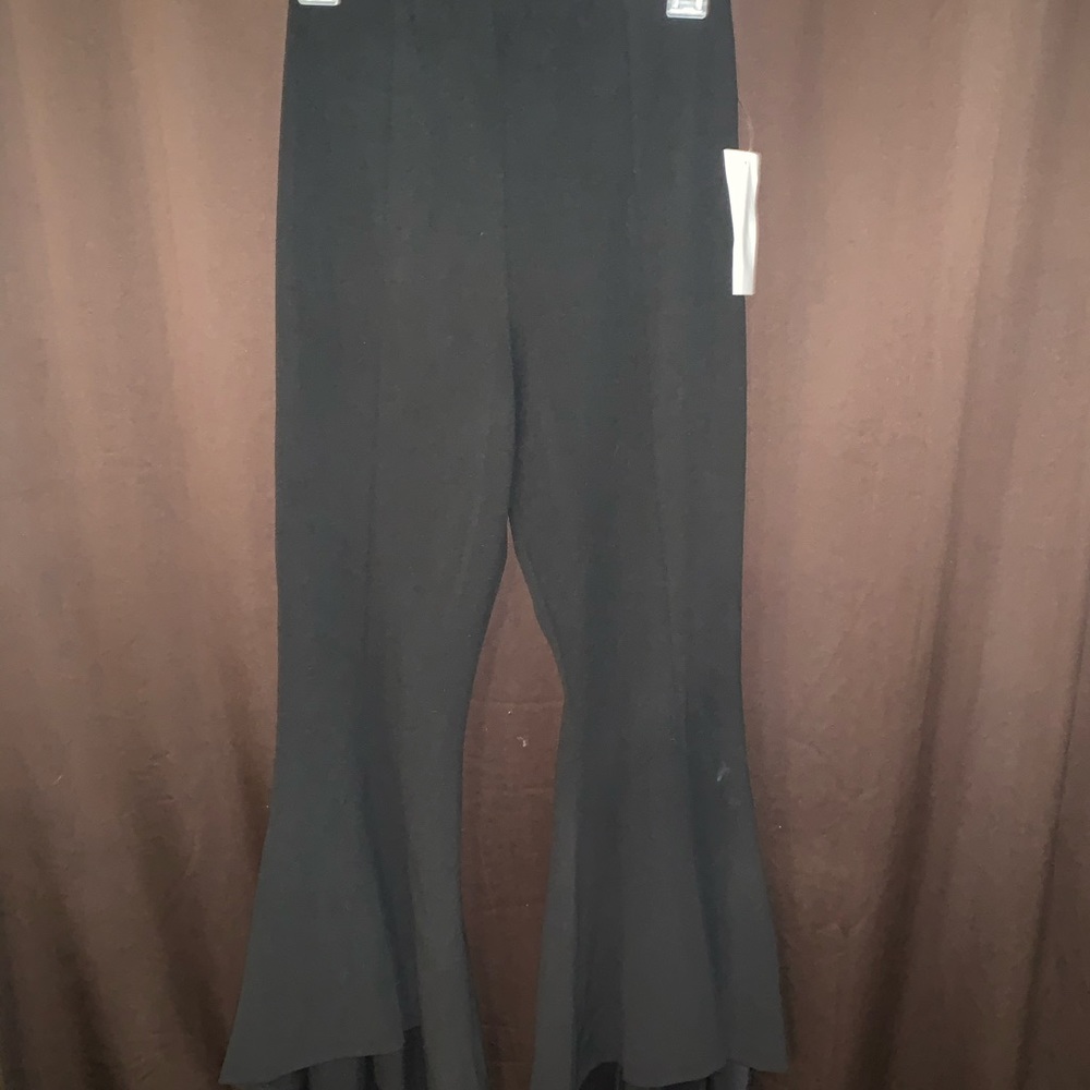 black flare pants